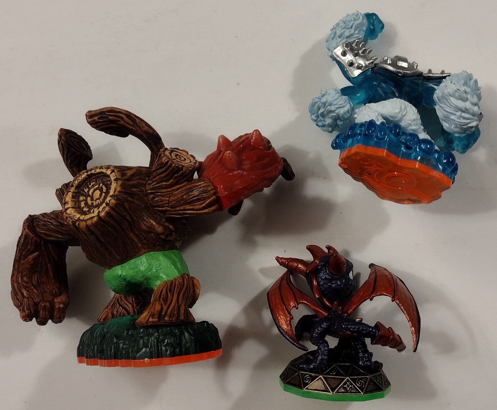 Tree Rex Slam Bam Mega Ram Spyro Skylanders 3 figure lot Giant orange swap force