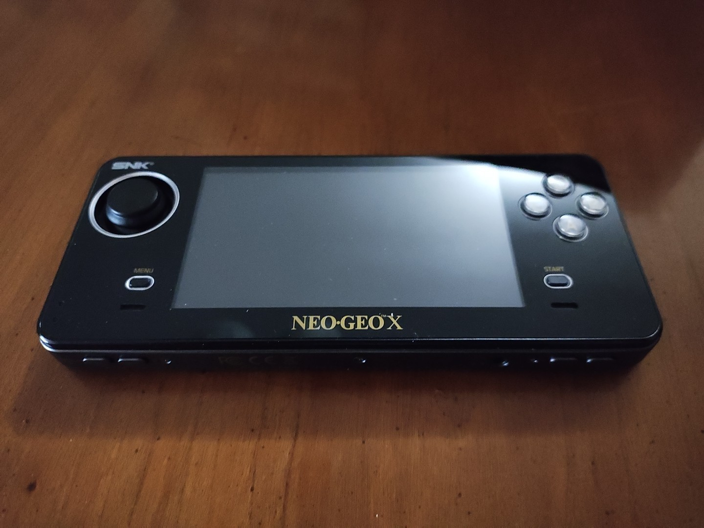 SNK NEO GEO X GOLD LIMITED EDITION CONSOLE + NINJA MASTERS + SECOND CONTROLLER
