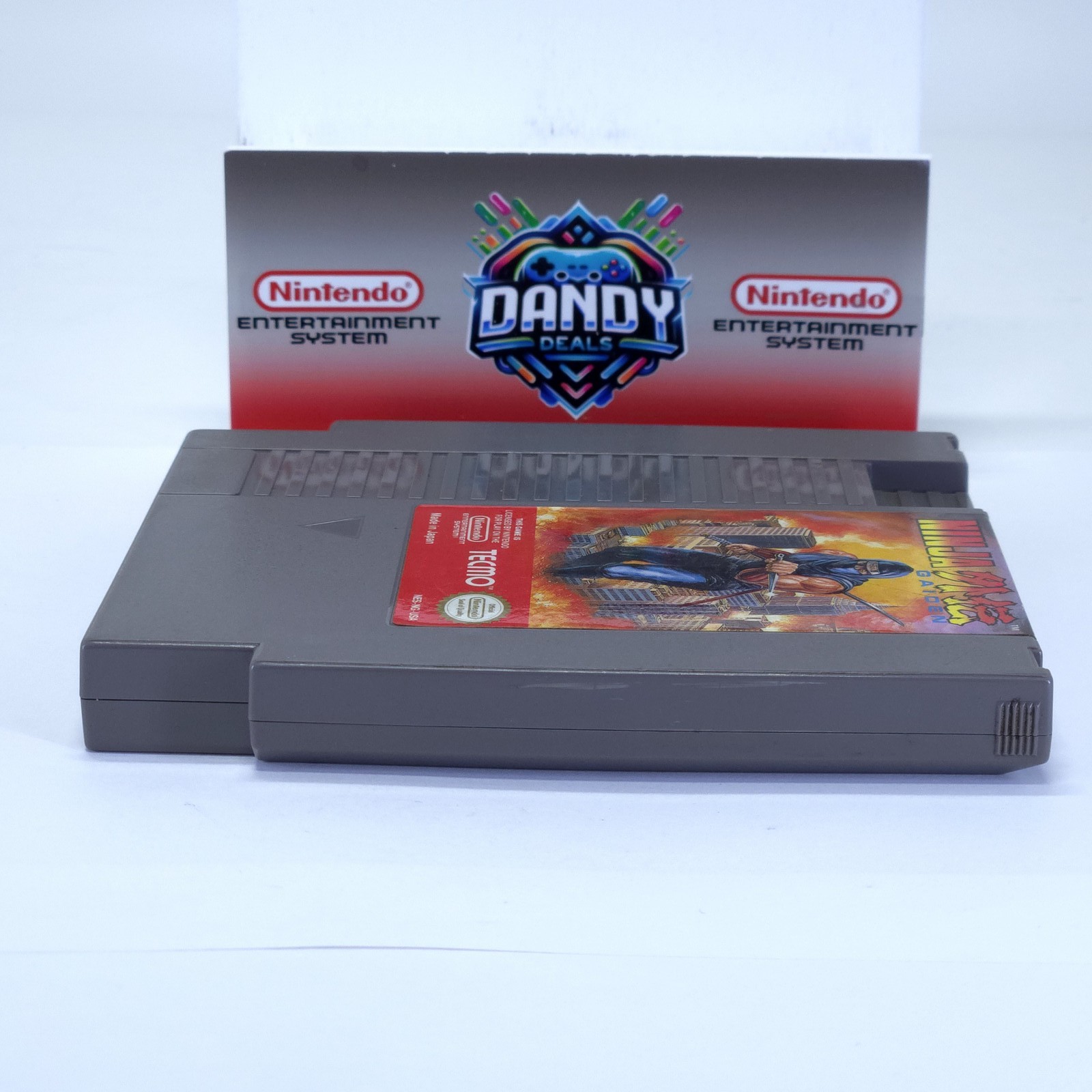 Ninja Gaiden W/ Replacement Case – Tested – NES