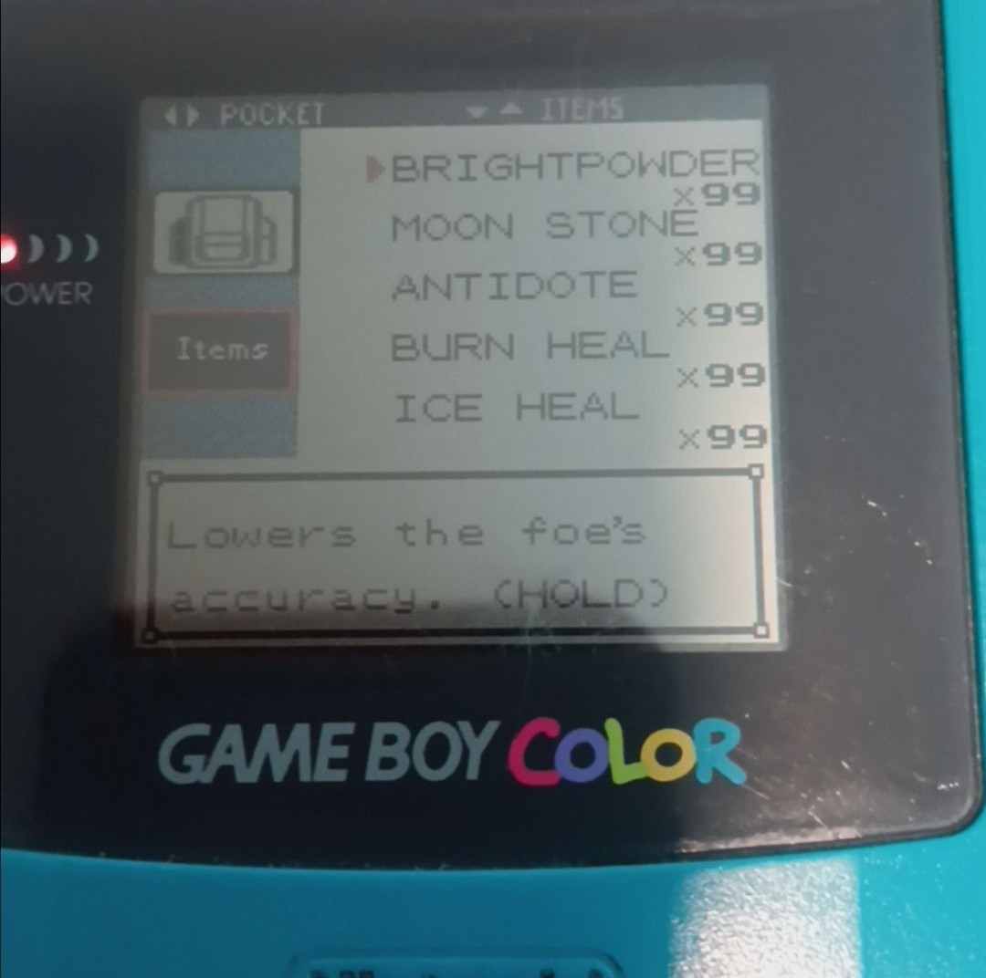 Pokémon Crystal (2001 NTSC-U ) + All pokemon/items