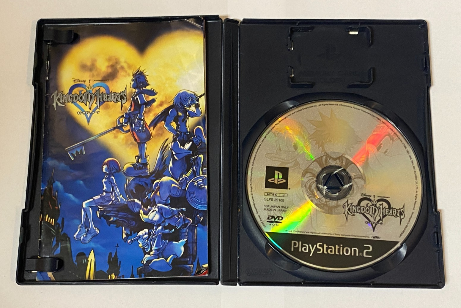 Kingdom Hearts [Sony PlayStation 2 – SLPS-25105] Japanese