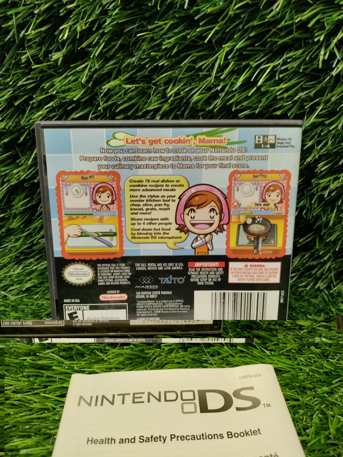 Cooking Mama Nintendo DS Case Only (NO GAME INCLUDED) Majesco 2006