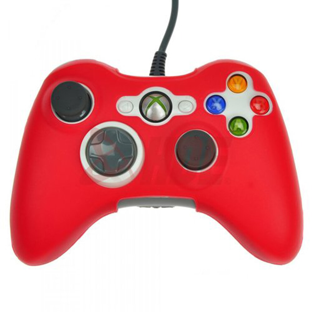 1PCS Silicone Rubber Case Gel Protective Soft Cover Skin for Xbox 360 Controller