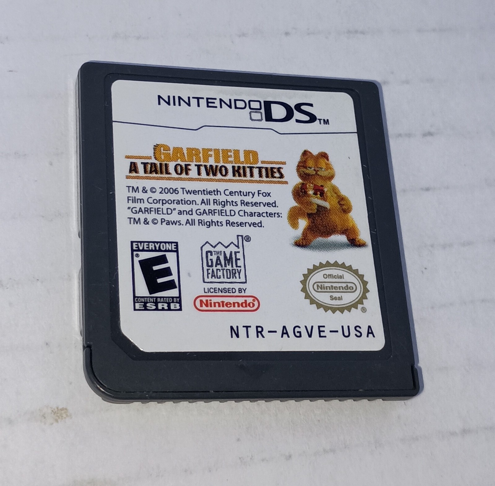 Nintendo DS Lot of 4 Ben 10 Garfield Snood 2 Star Wars CARTRIDGE Only Bundle
