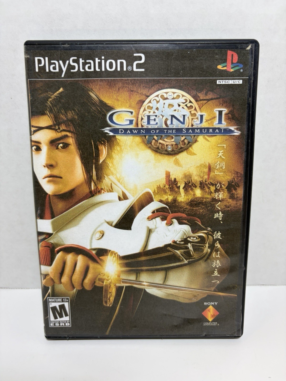 Genji: Dawn of the Samurai PlayStation 2 PS2 Game – Good Disk – Tested