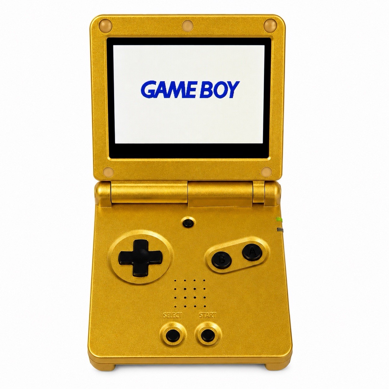 Nintendo Game Boy Advance SP Zelda Gold Triforce GBA SP IPS V2 Backlit Screen