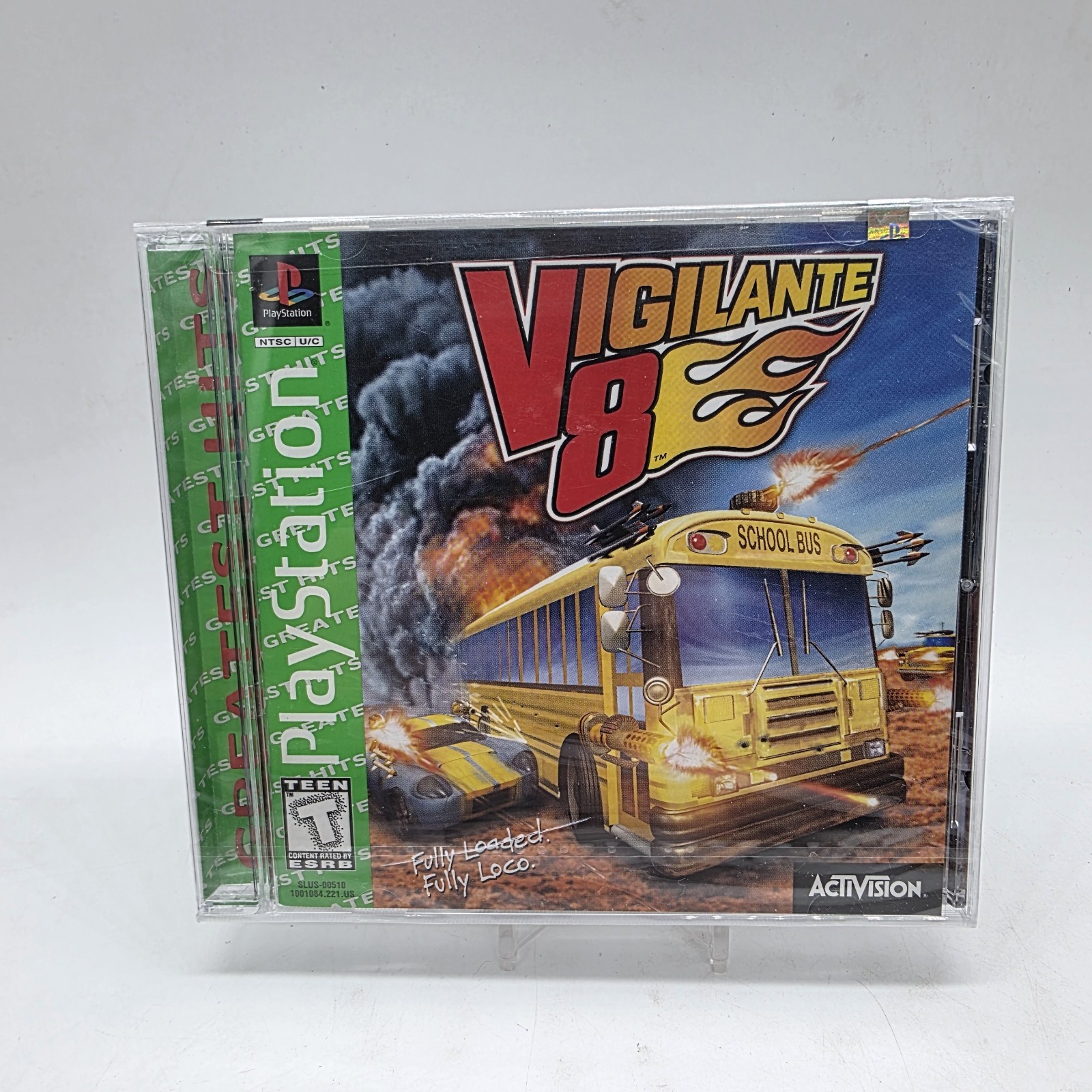 Vigilante 8 PlayStation PS1 Factory Sealed Rare Greatest Hits