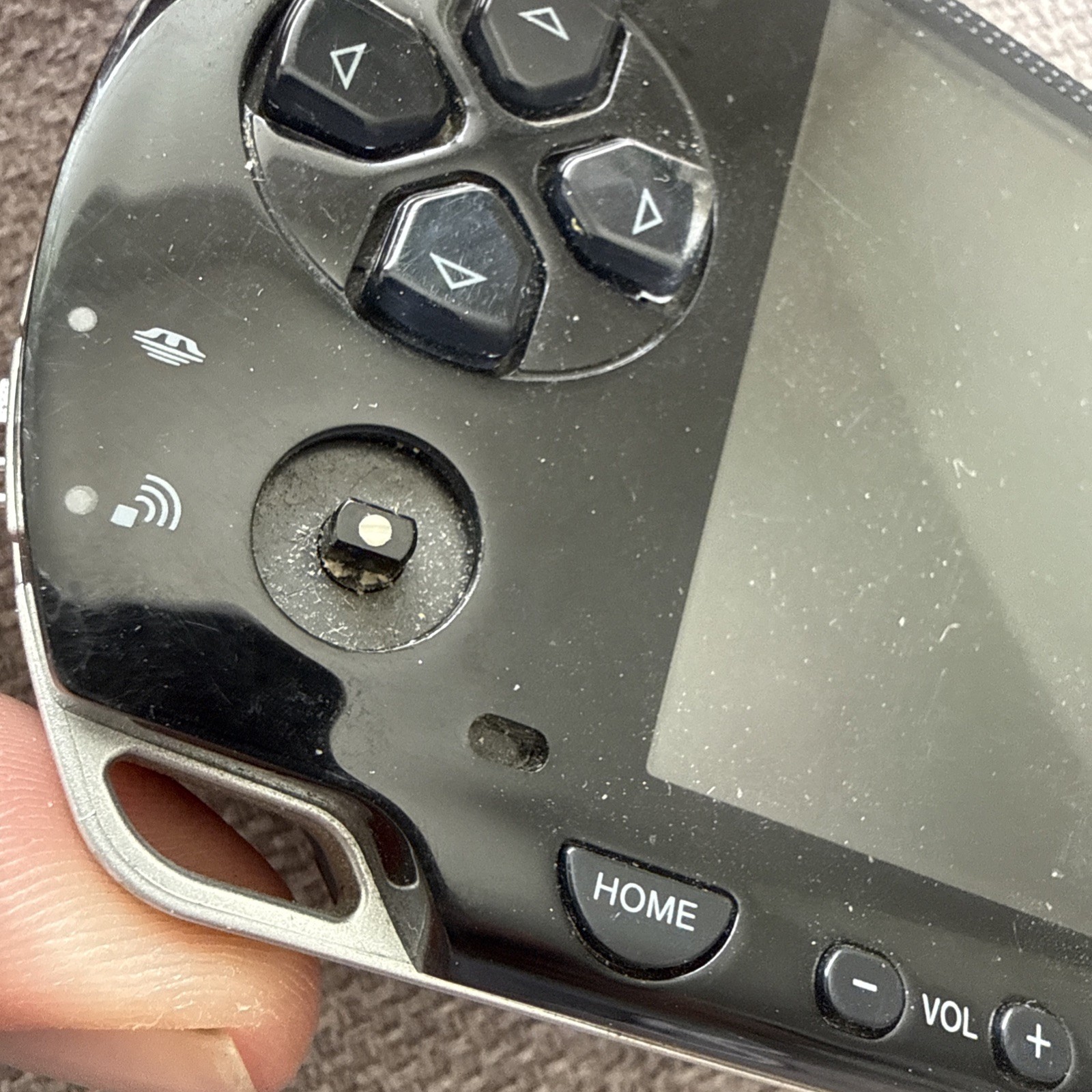 Sony PSP-1001 Black Console With Charger, 1GB Card , 11 Movies 2 Games & Case