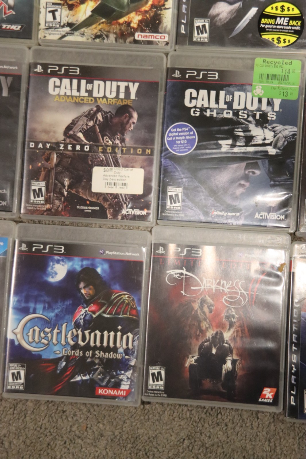 30 Popular Title PS3 Games