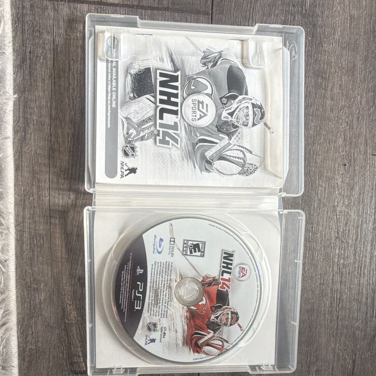 EA SPORTS NHL 14 Sony PlayStation 3 PS3 E10+ NTSC-U/C Manual Included
