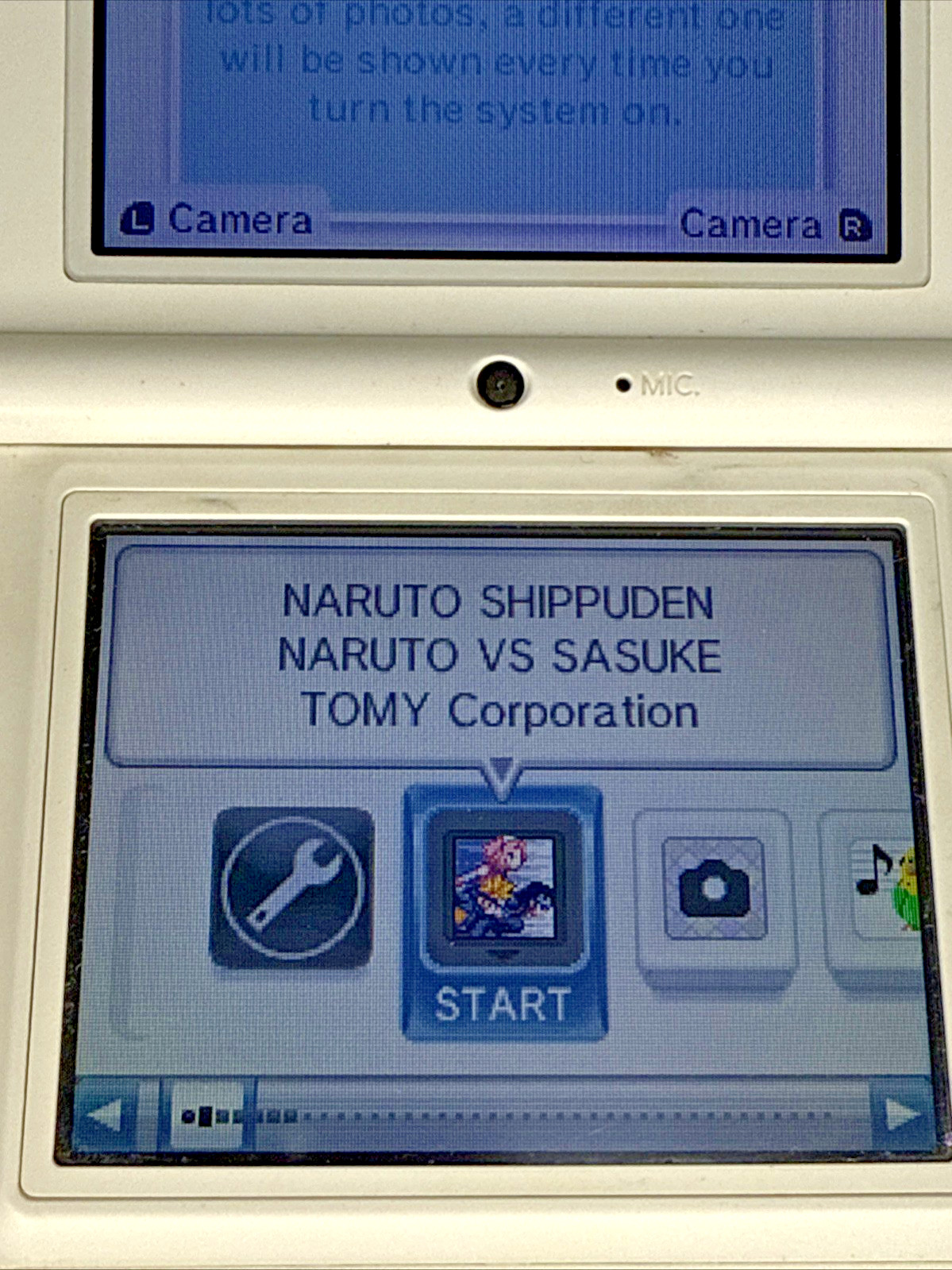 Naruto Shippuden: Naruto vs. Sasuke Nintendo DS TESTED,WORKING