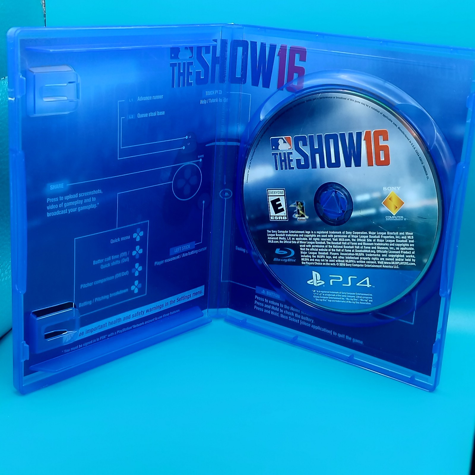 MLB The Show 16 Sony PlayStation 4 2016 Baseball Josh Donaldson PS4 Toronto