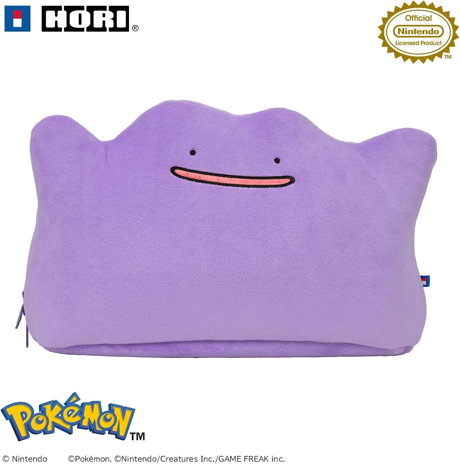 Ditto Plush Pouch for Nintendo Switch 2 HORI Official Pokémon Case Japan PSL NEW