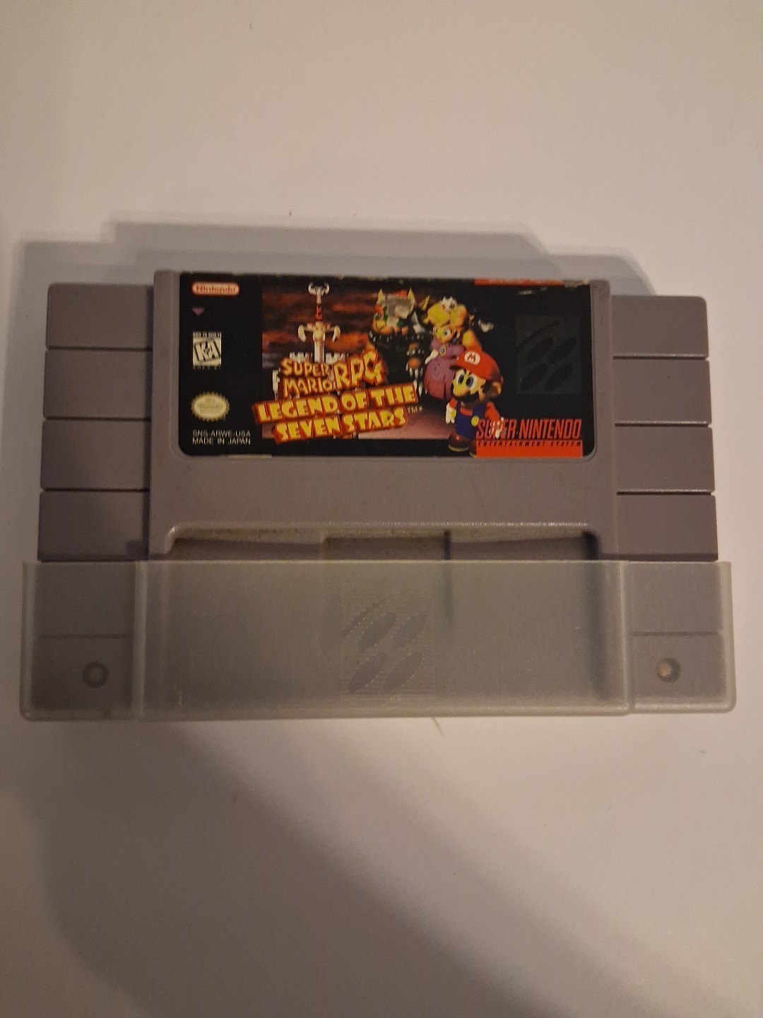 Super Mario RPG: Legend of the Seven Stars (Nintendo SNES,, 1996)