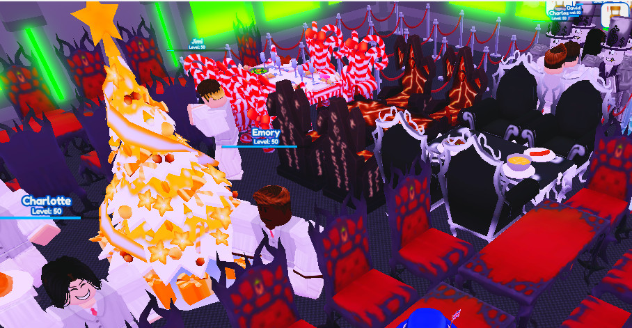 My Restaurant Roblox Candy/Dominus/Inverted/Haunted/VIP/Wave Sets+Statue+Wells