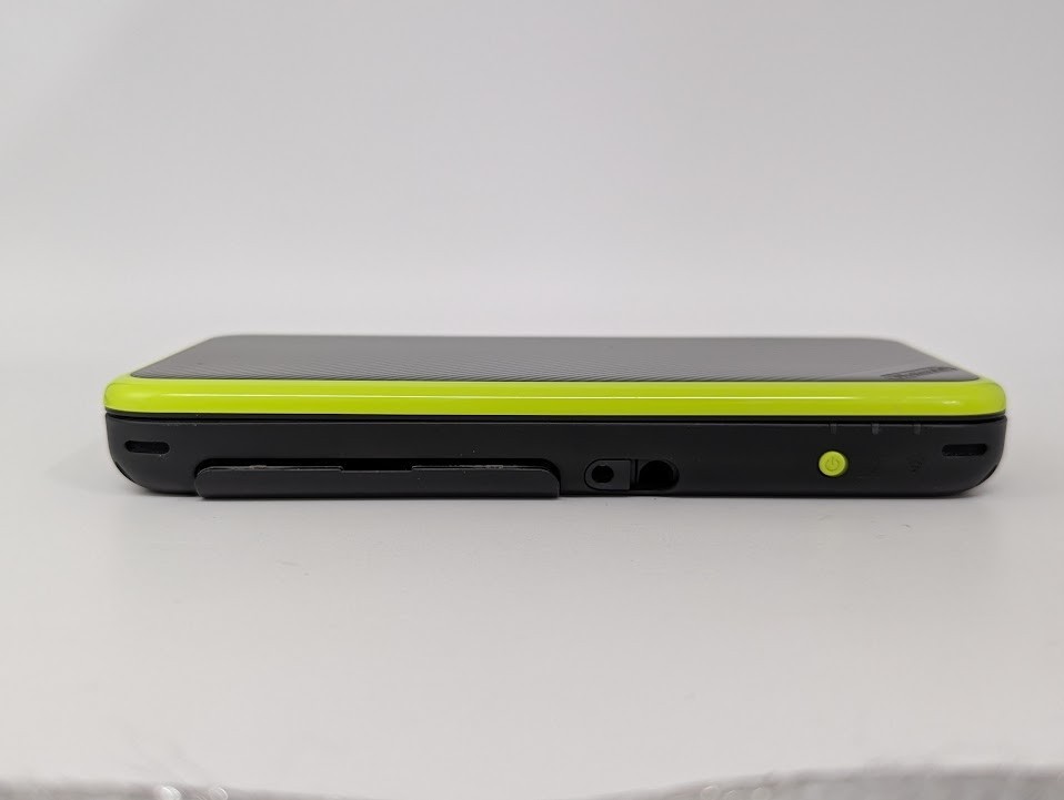B310 Nintendo new 2DS console LL XL Lime Green x Black Japan w/adapter fx