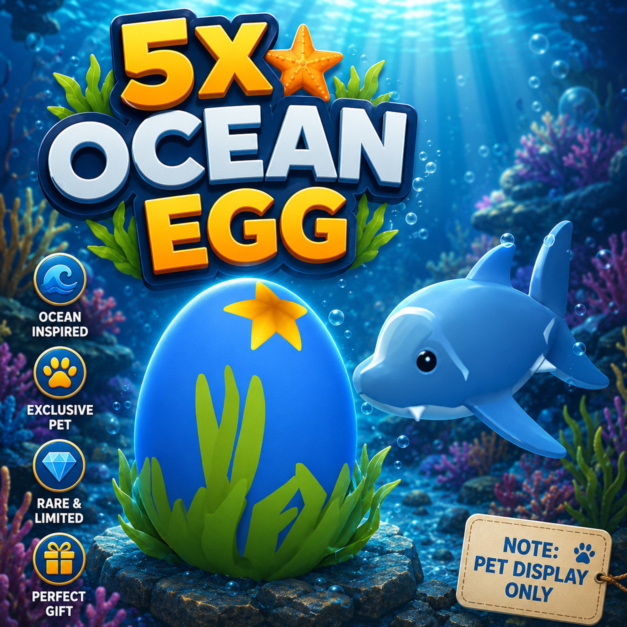 All Egg | Farm|Crystal|Aussie|Christmas|Safari ✨ Adopt From Me Today ✨ Top Picks