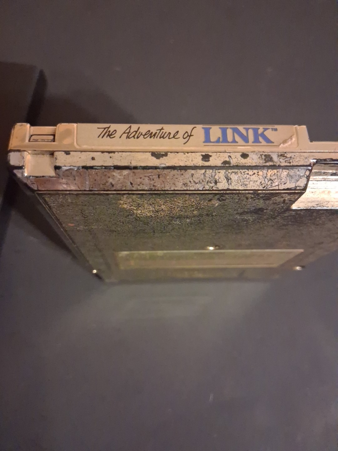 Legend of Zelda (Nintendo, NES, 1988) 3 Screw Gold Cartridge