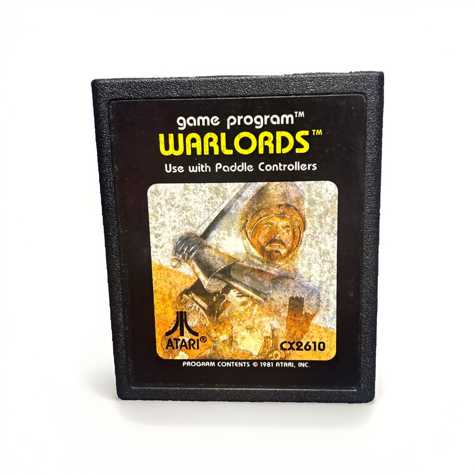 Lot Of 3 Atari Games. Sorcerer, Warlords & Raiders of The Lost Ark. – Tested