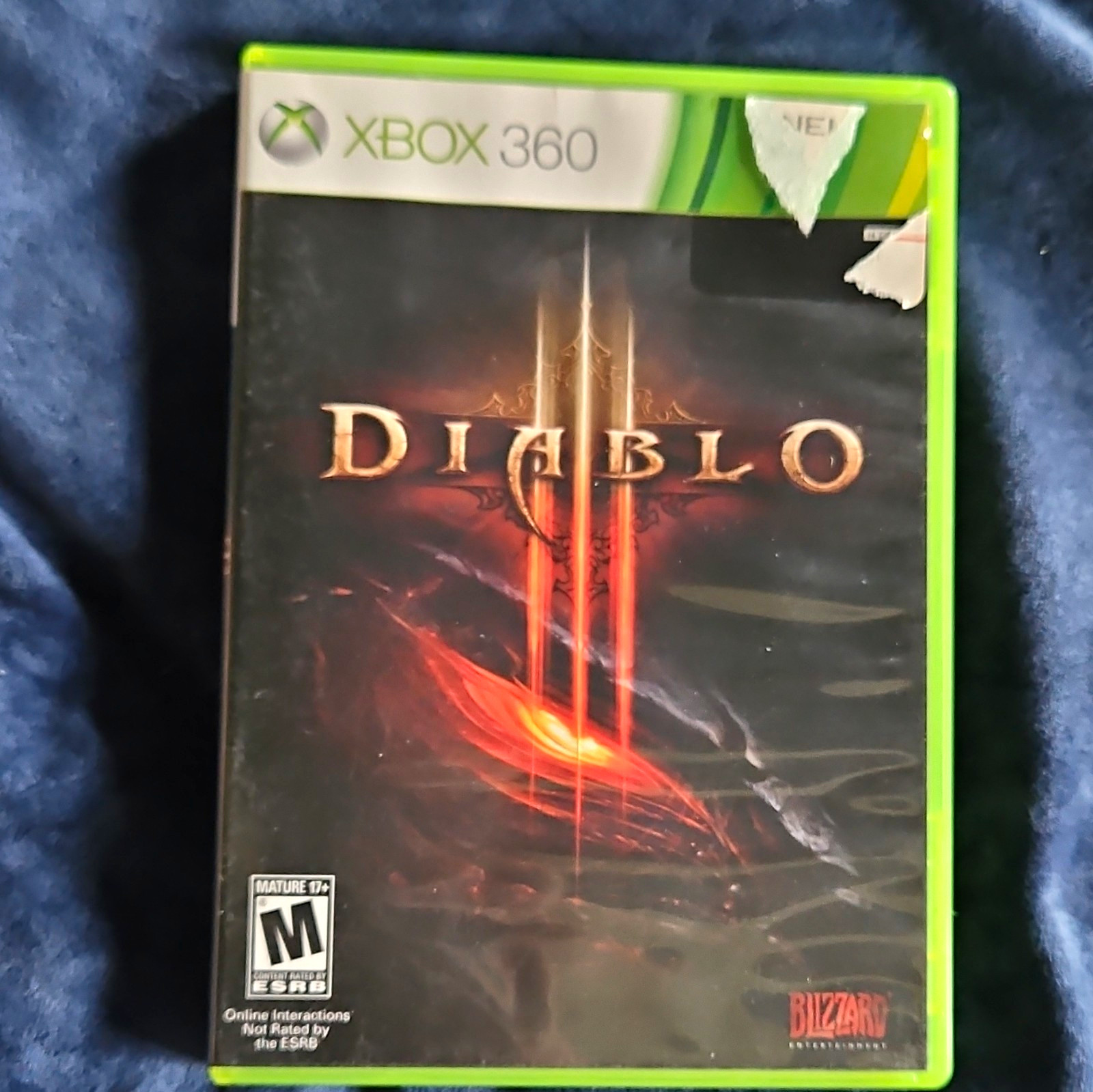 Blizzard Entertainment Diablo III Manual Included M Mature Xbox 360 NTSC 2013