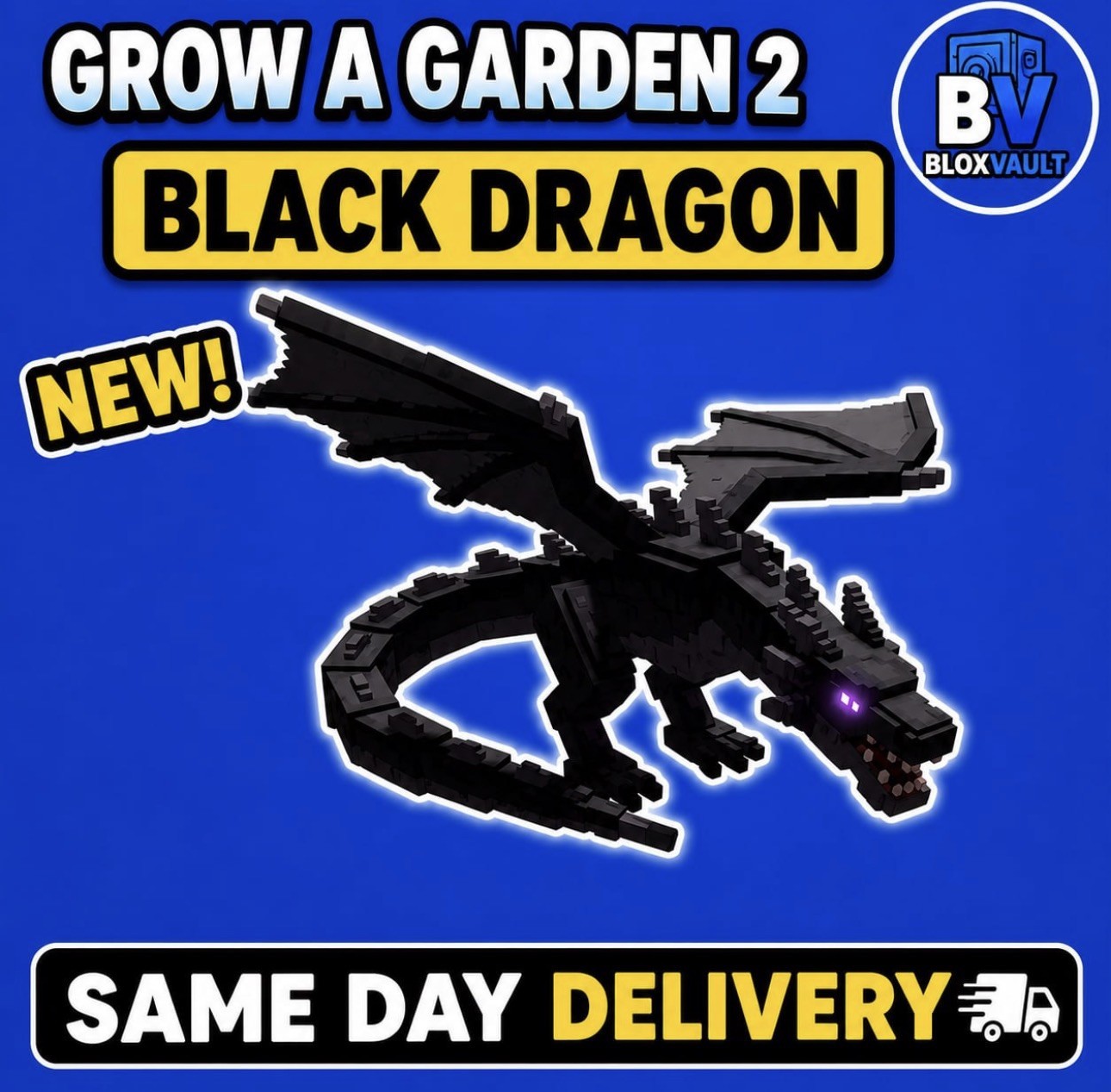 🪴Grow a Garden 2 | Black Dragon🔥 Fast 🚚