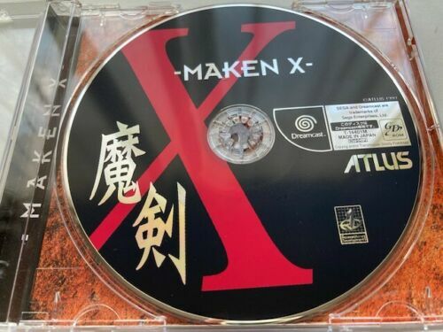 Atlus 1999 Maken X Sega Dreamcast DC Used Action & Adventure Japanese Retro Game