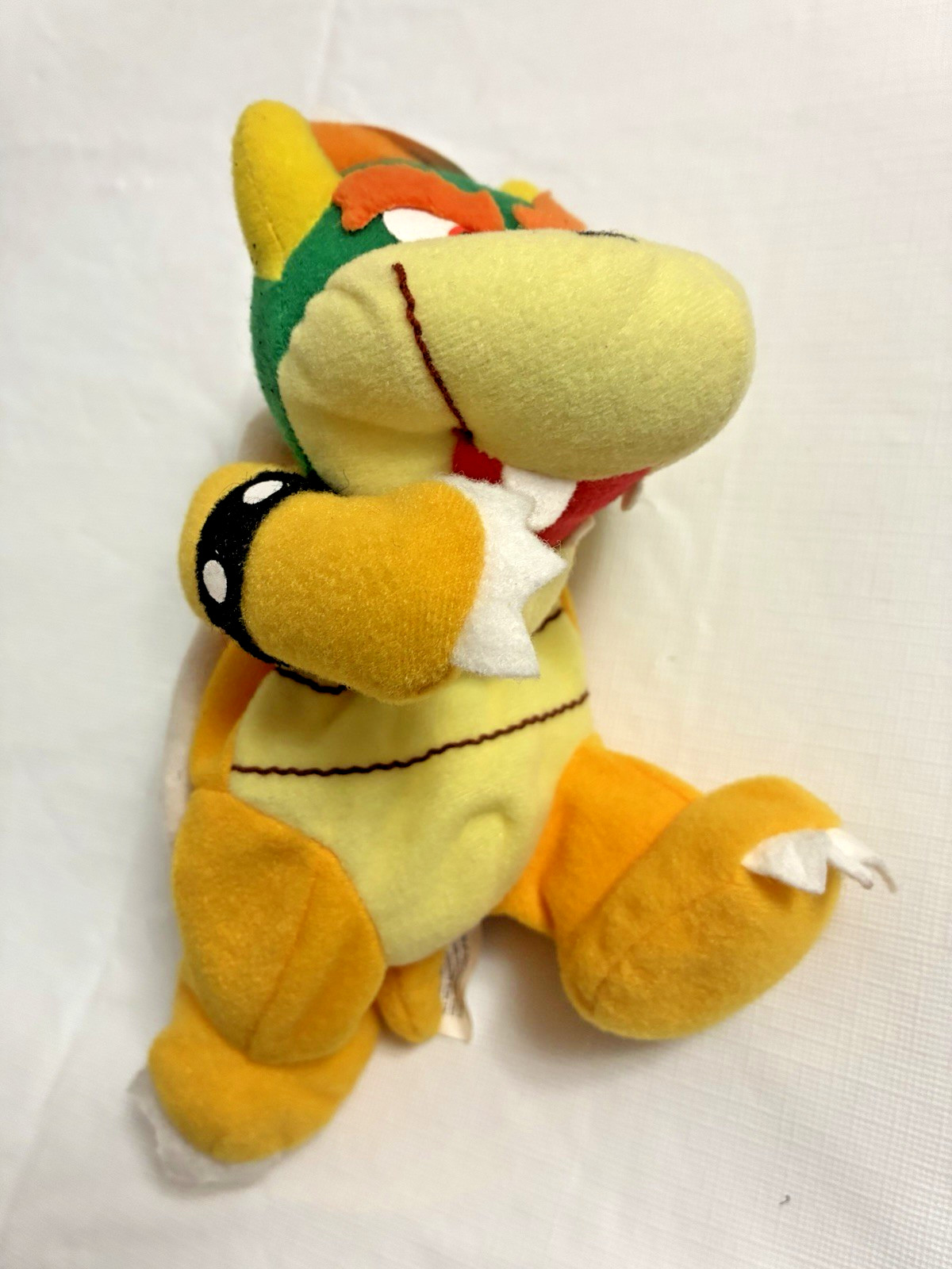 Nintendo 64 Collectibles – 7″ “Attacking” BOWSER – Mario Bros. Toy Site Beanbag