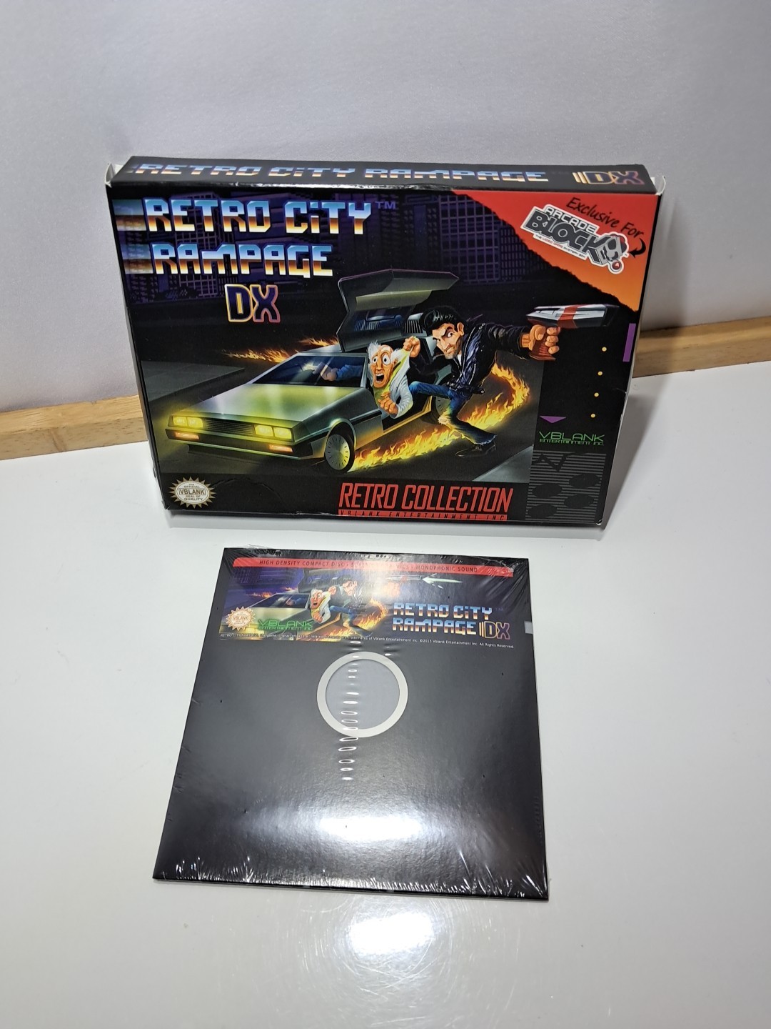Retro City Rampage DX PC — Opened Box, Sealed Disc (Retro Collection, 2015)