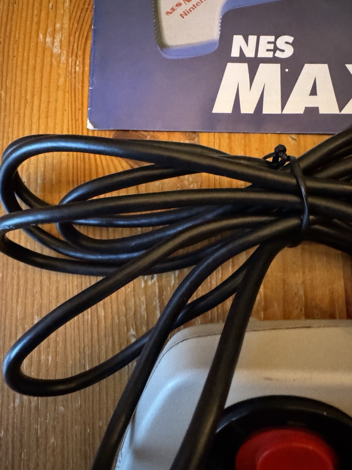 Nintendo NES Max Turbo Controller OEM Model NES-027 With Manual