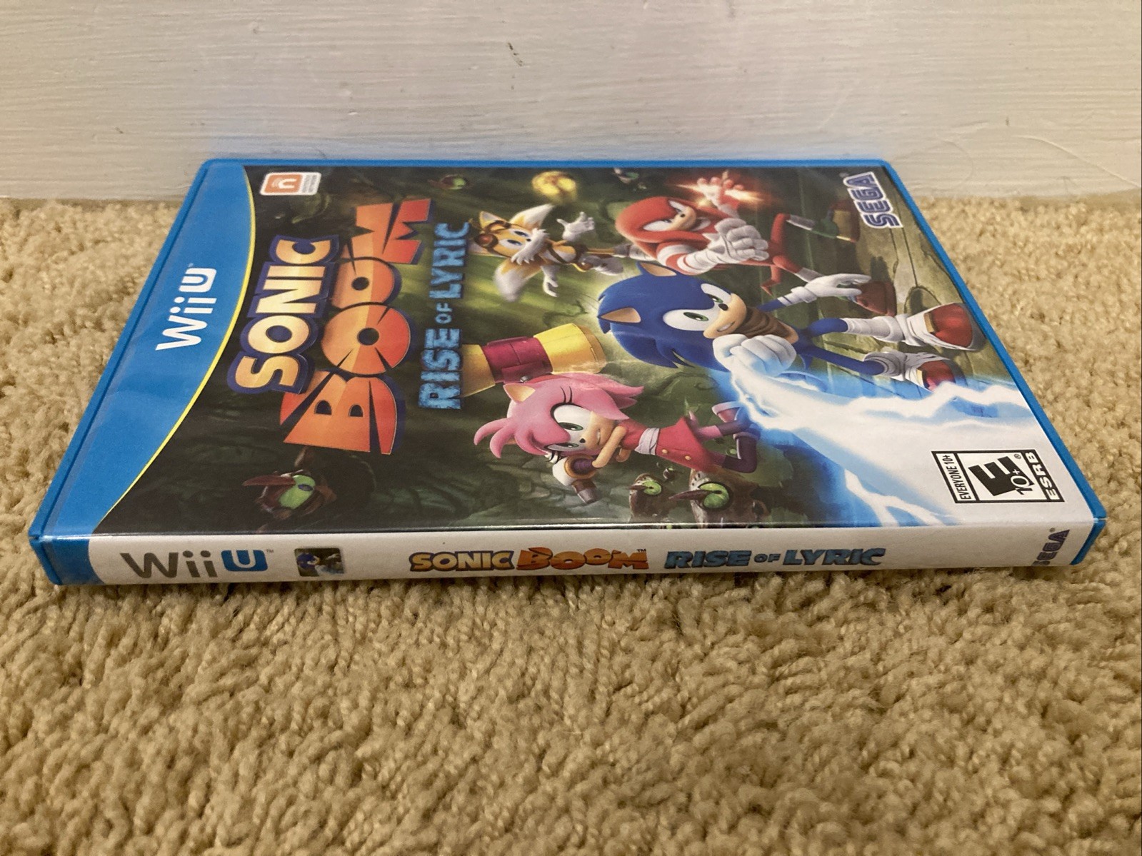 Sonic Boom Rise Of Lyric For Nintendo Wii U CIB- Tested!