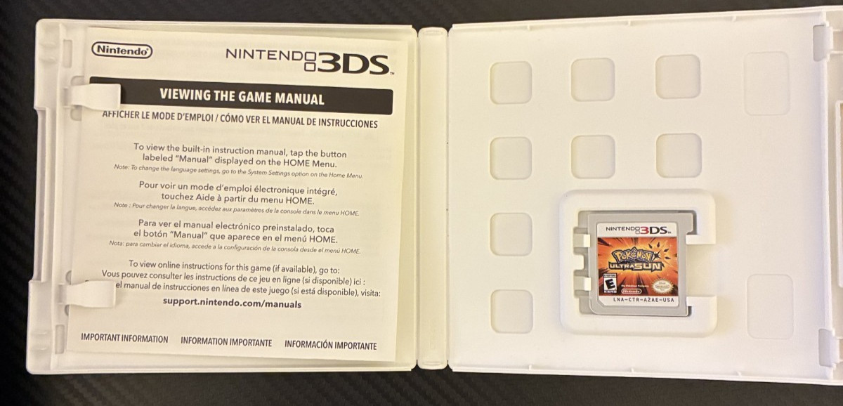 Pokemon Ultra Sun – Nintendo 3DS Authentic, Tested and Working, CIB
