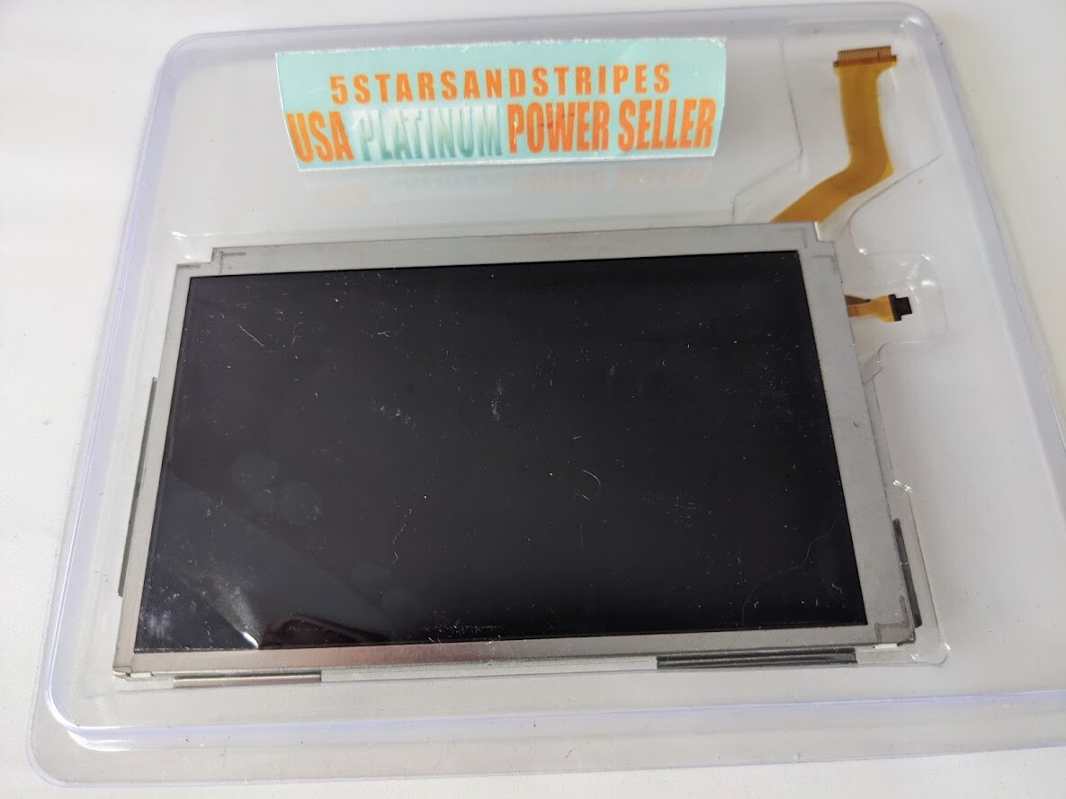 Replacement Top Upper LCD Screen Display 2015 Nintendo NEW 3DSXL NEW3DSXL REDSV