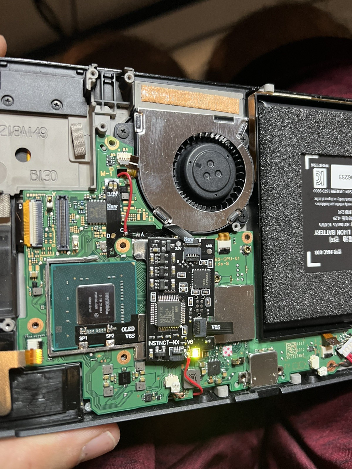 Switch v1/v2 Motherboard Service