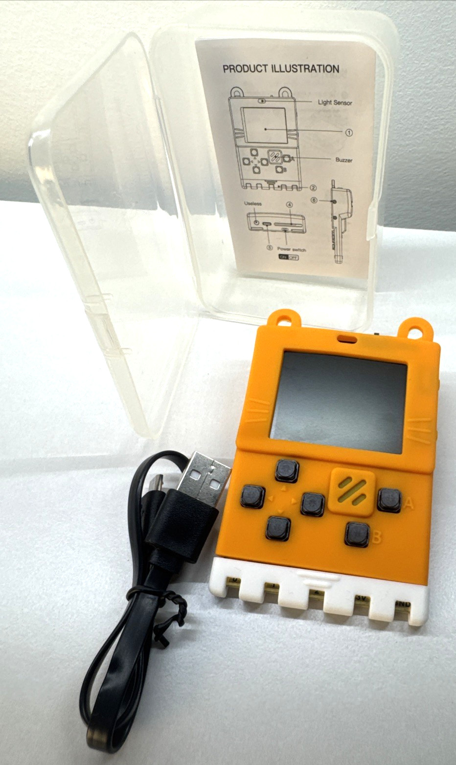 KittenBot Meowbit Card-Sized Programmable Game Console STEM Education Micro:bit