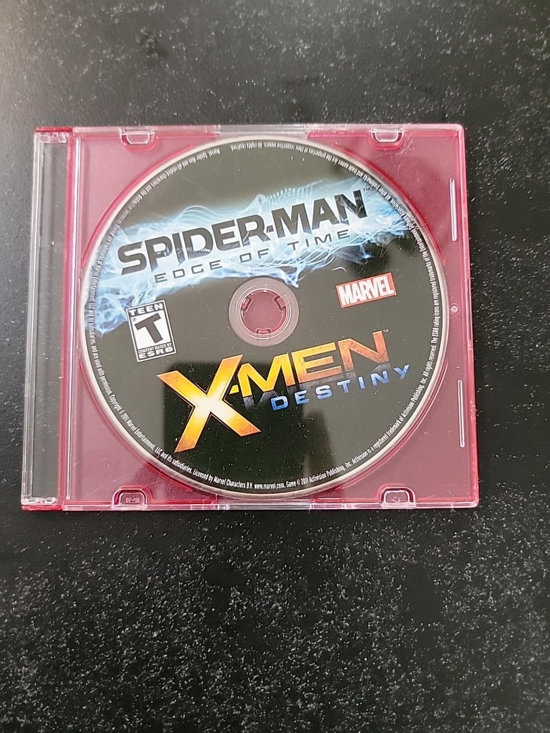 Spider-Man: Edge of Time Xmen Destiny Promotional Disk