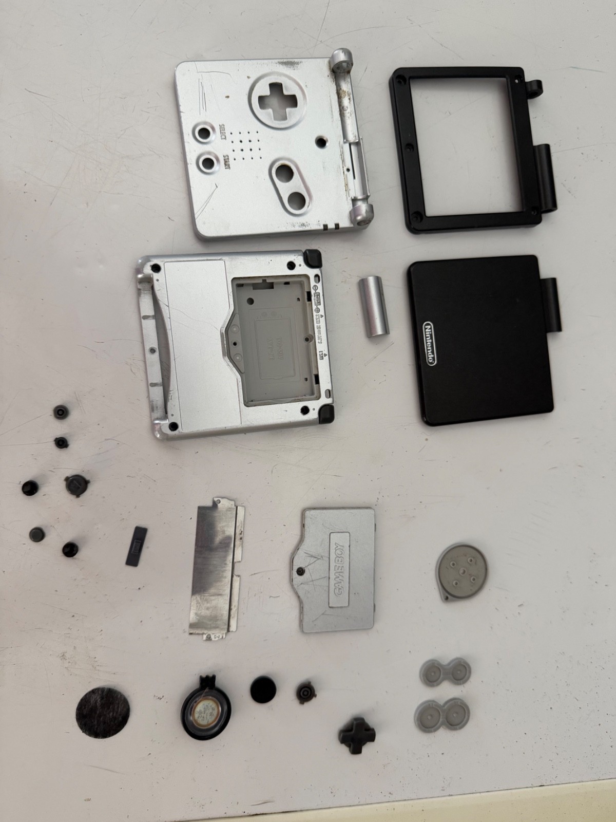 GBA SP Motherboard NOT WORKING For Parts or repair