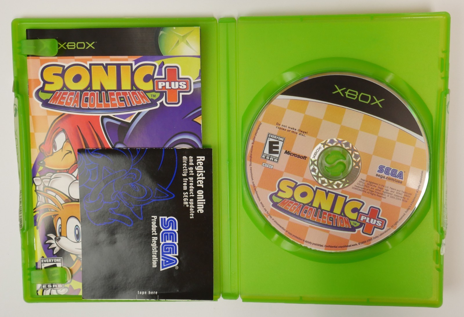Sonic Mega Collection Plus (Xbox, 2004) COMPLETE
