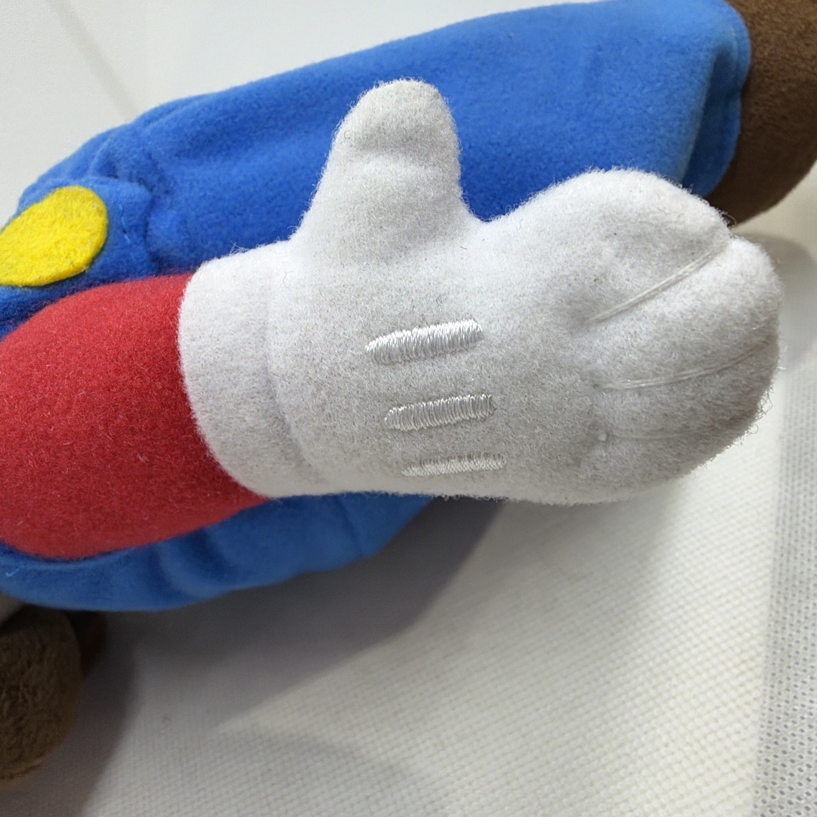 Nintendo Mario Party 5 MARIO Plush Doll Medium Size 2003 Sanei Super Rare 14”