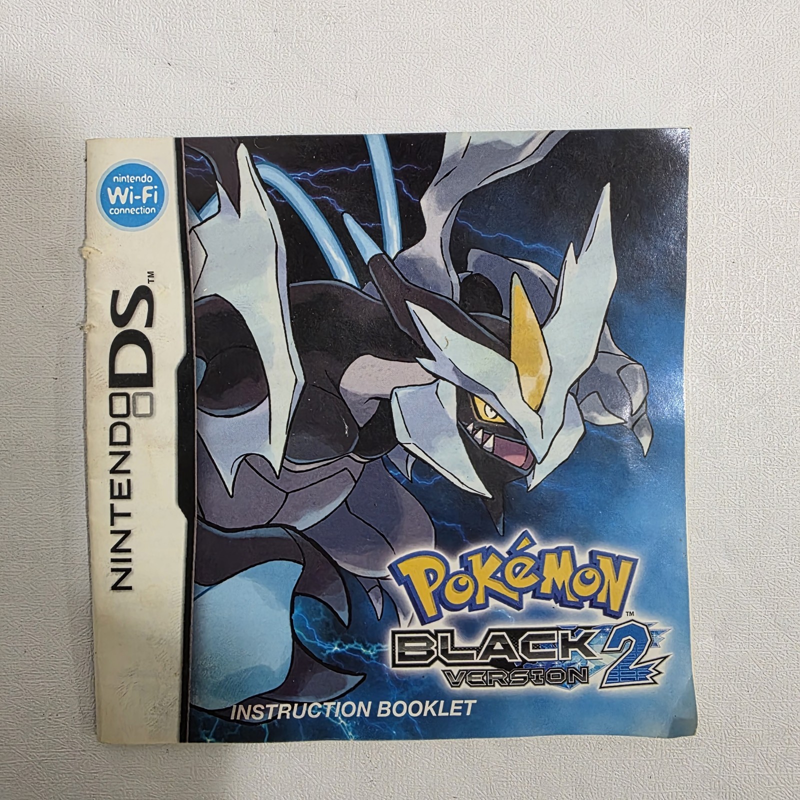 Pokemon Black Version 2 Nintendo DS Authentic Case and Manual Only NO GAME