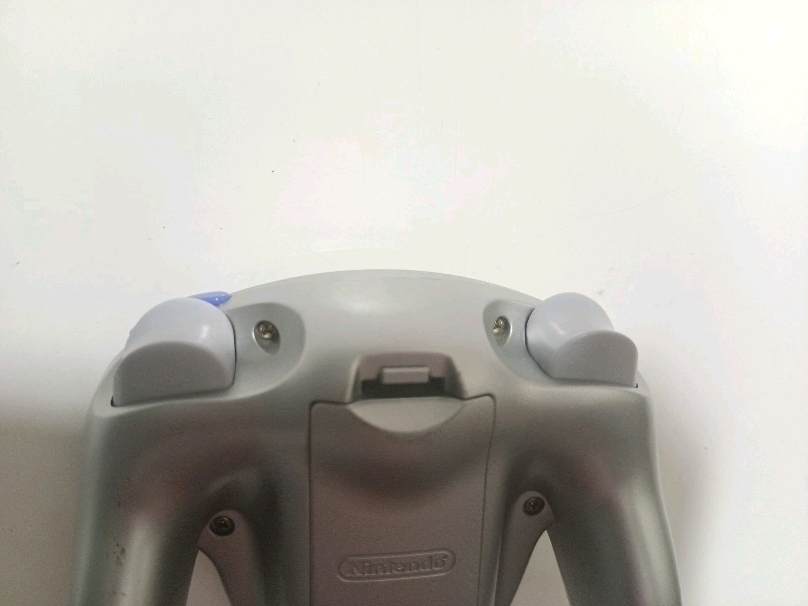 Nintendo Gamecube Wavebird Wireless Controller Platinum DOL-004 No Adapter #2