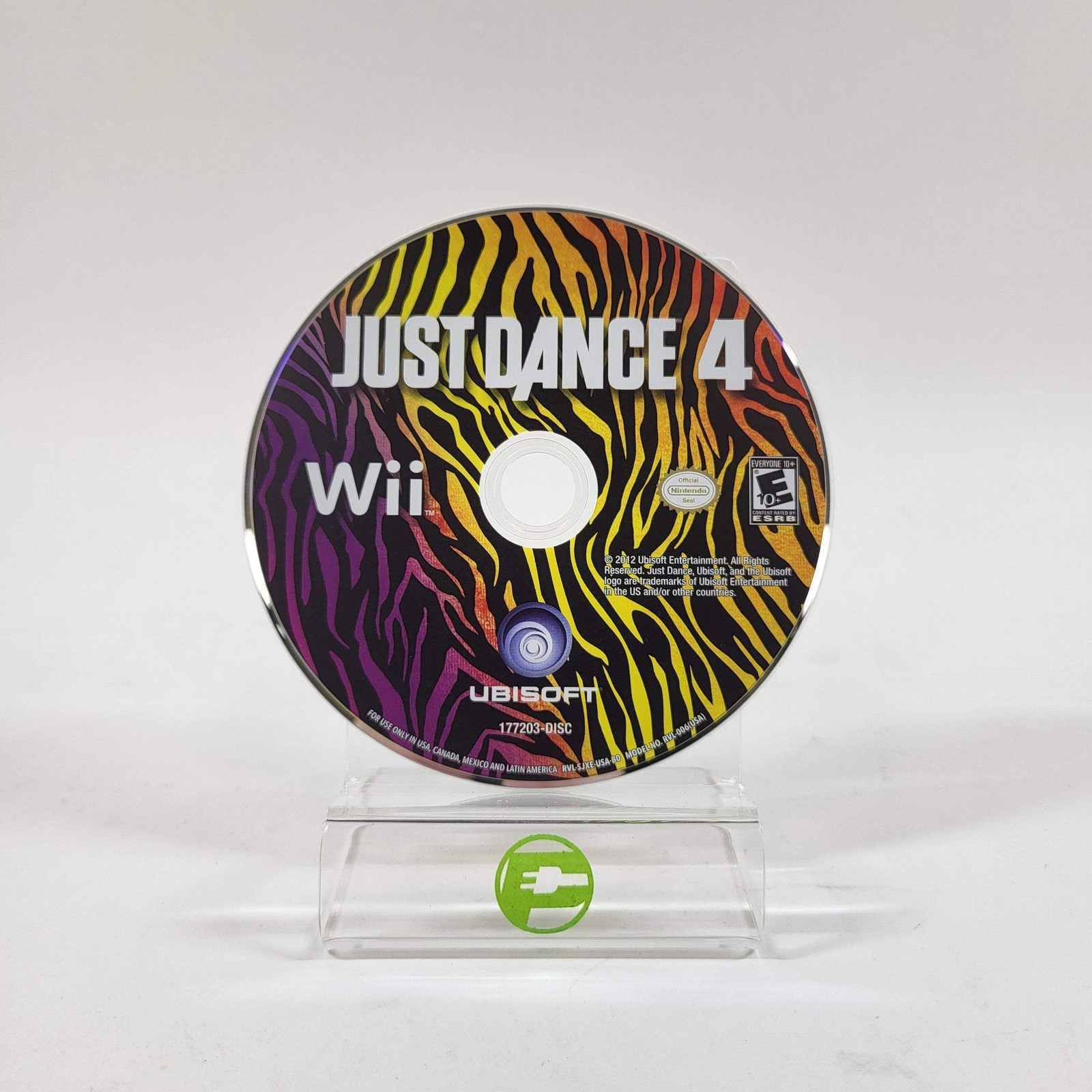 Just Dance 4 (Nintendo Wii, 2012)