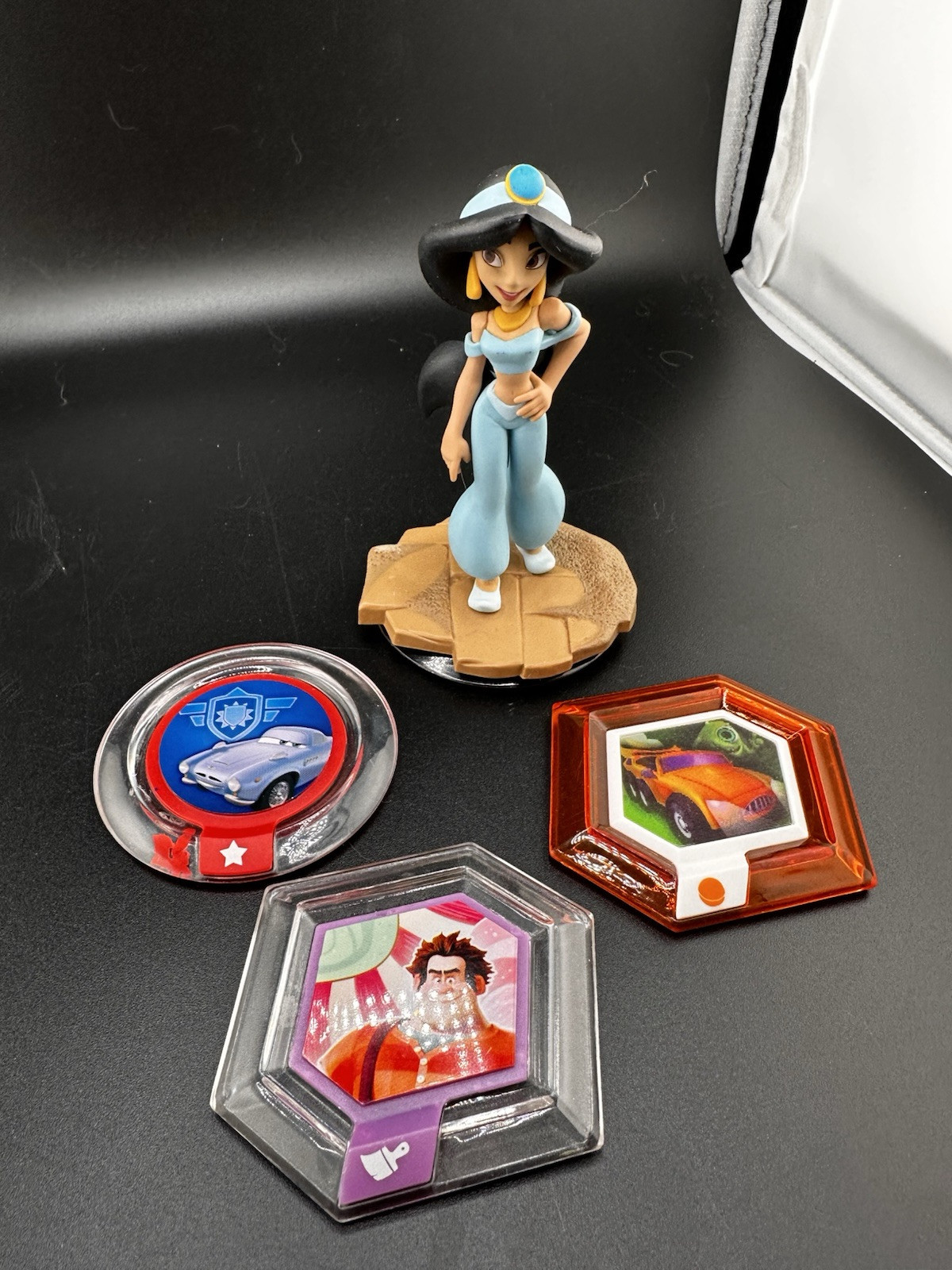 Disney Infinity Power Disc Lot Cars Mike Car Toys R Us Jasmine Wreck It Ralph