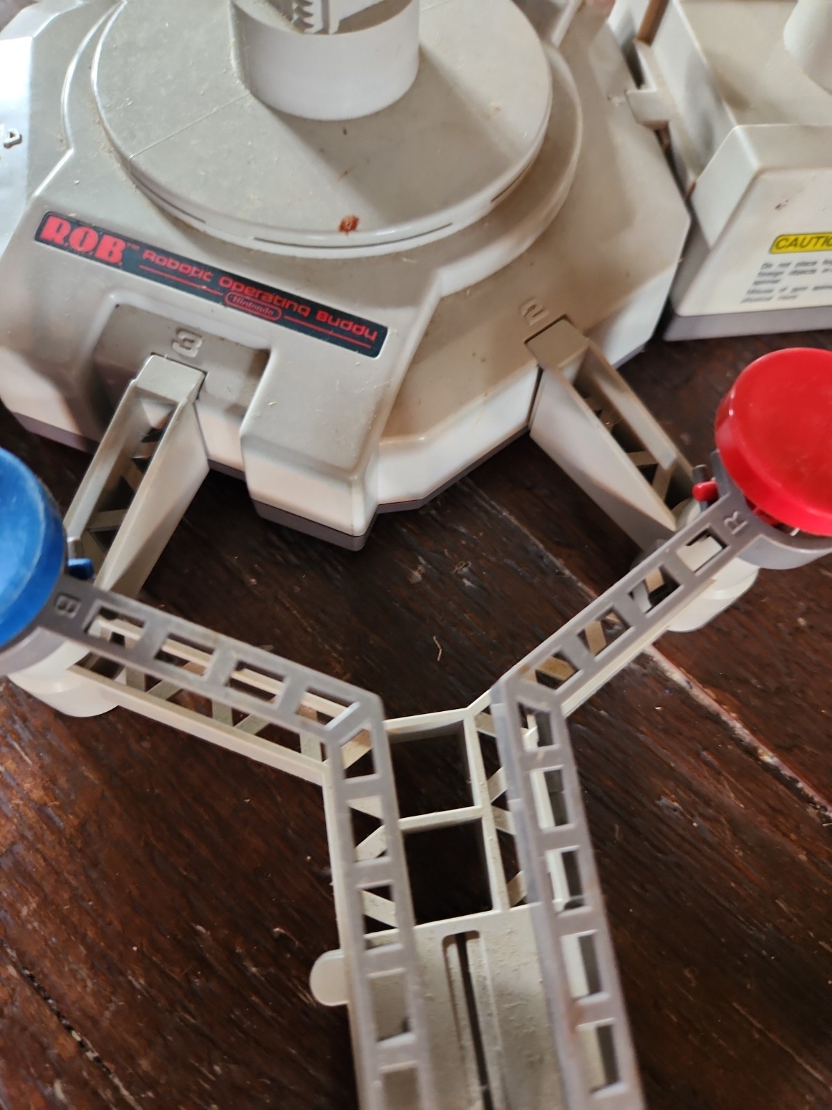 COMPLETE Nintendo NES ROB The Robot R.O.B Tested & Working Vintage Original 1985