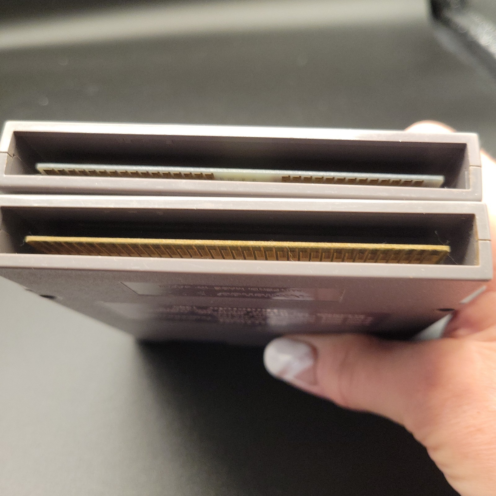 Super Mario Bros 2 + Super Mario Bros Duck Hunt Track Meet NES Authentic Lot