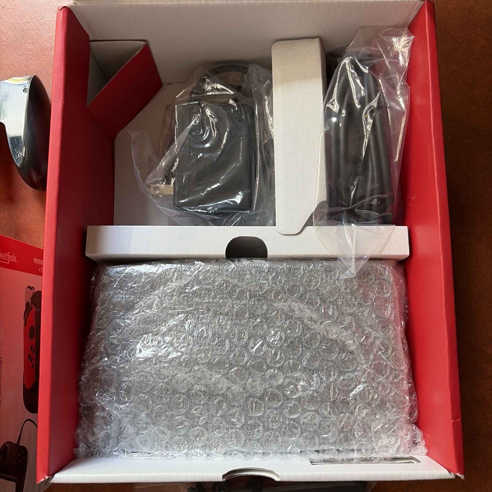 Nintendo Switch OLED 64GB Neon Blue Red Console Bundle – Near Mint – 3 JoyCons