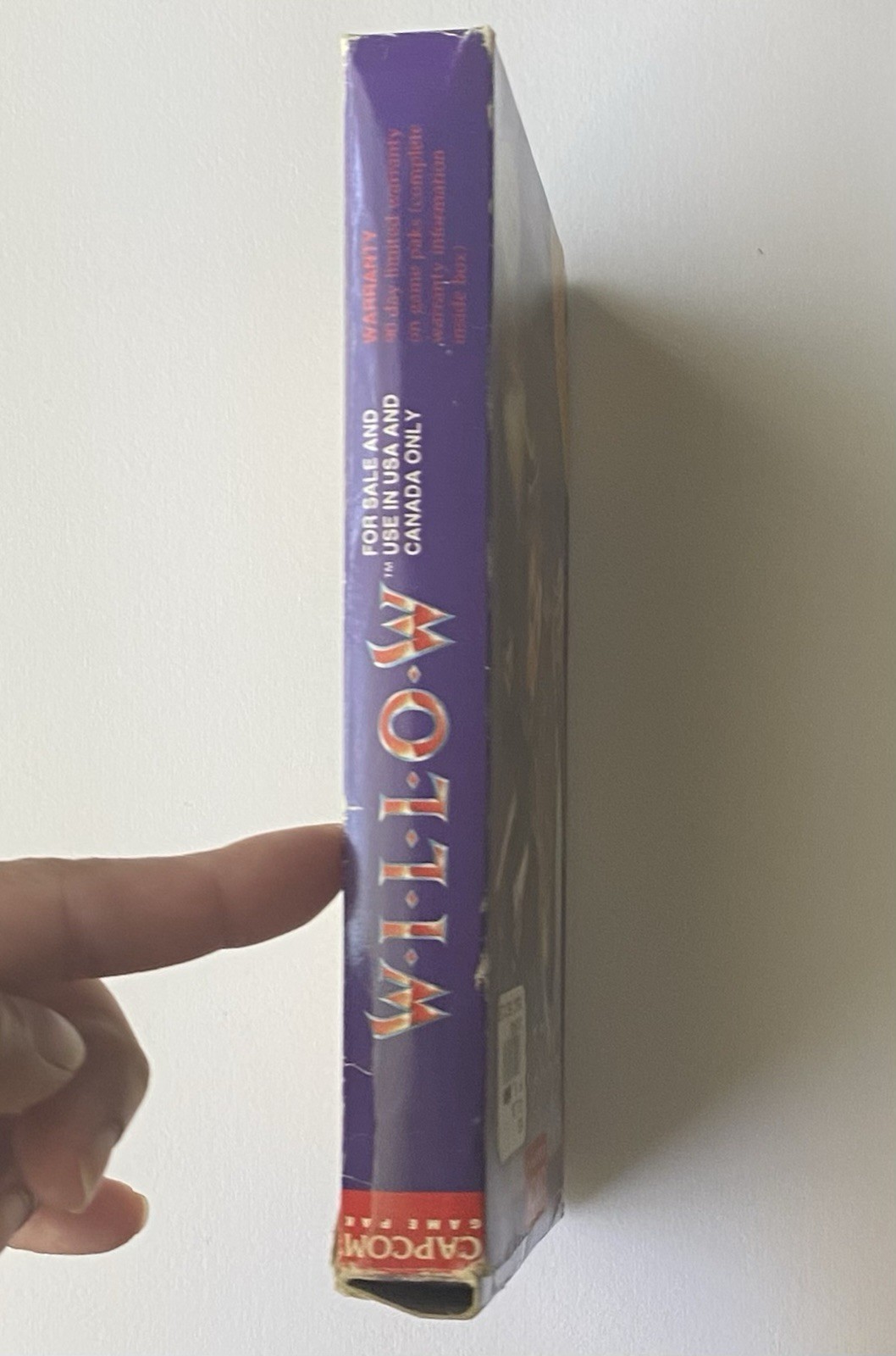 Nintendo Entertainment System – Willow – 1989 – Complete Set -Box – Manual -Game