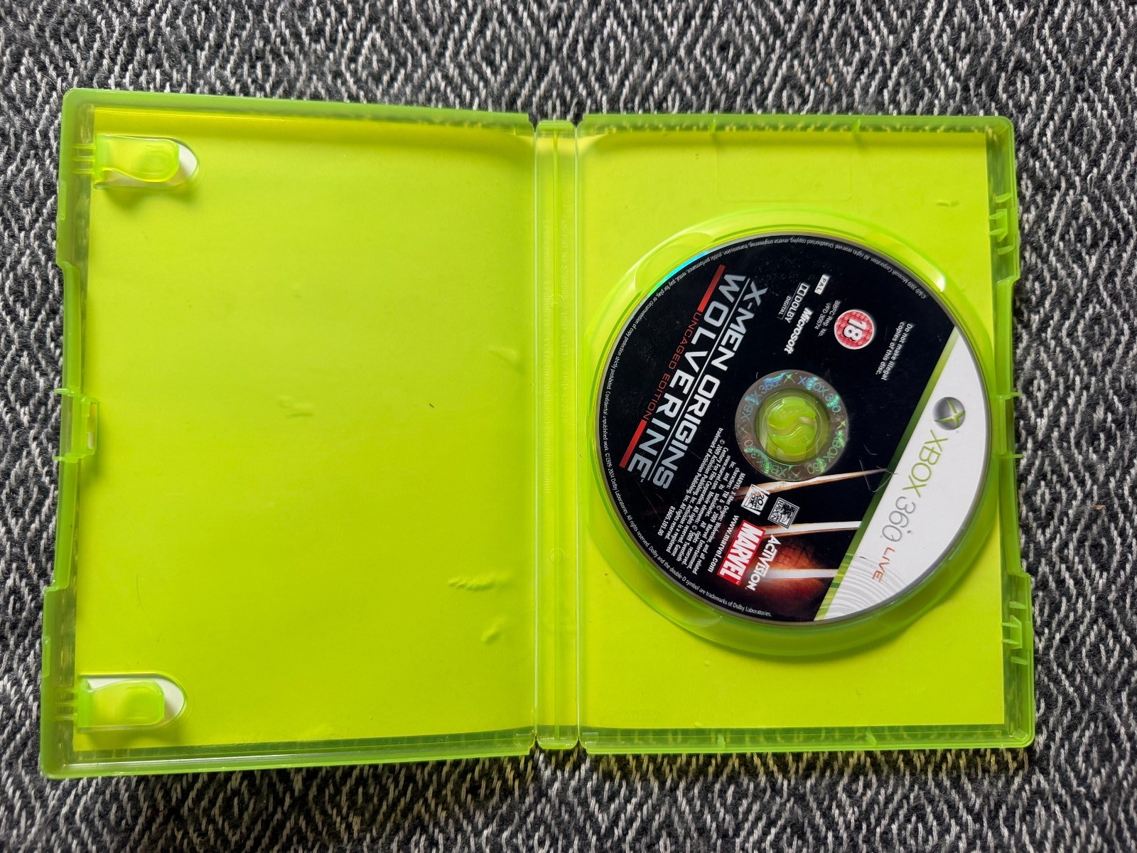 xbox 360 X-Men Origins: Wolverine Uncaged Edition Game *NI* REGION FREE PAL