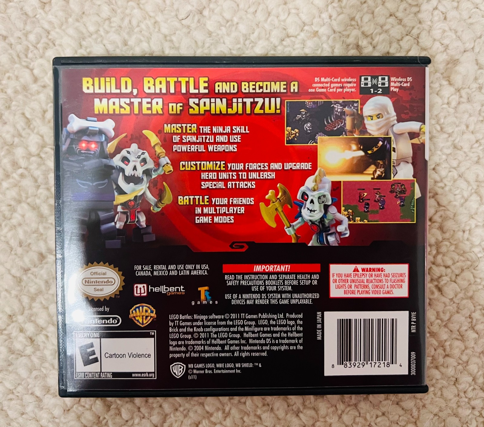 LEGO Battles: Ninjago (Nintendo DS, 2011)