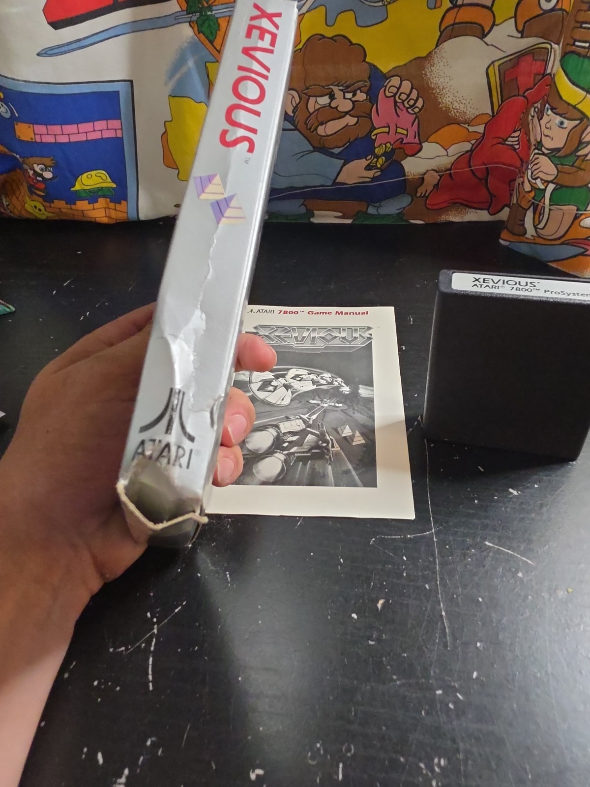 Xevious (Atari 7800) Complete – Tested – Authentic