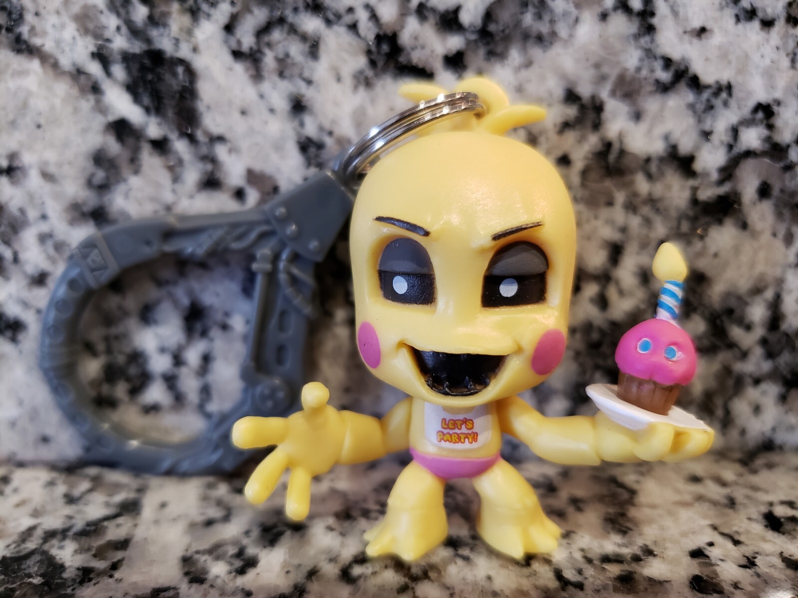 Five Nights At Freddy’s FNAF Backpack Clip, Hanger, Keychain – Lot of 7